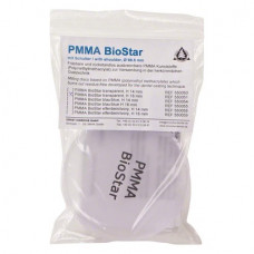 PMMA BioStar, 1 darab, Ø 98,5 mm, H 18 mm, transparent