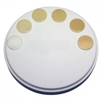 Zirkon BioStar mit Schulter, 1 darab, Ø 98,5 mm, H 10 mm, fehér opak