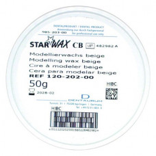 StarWax, Modellviasz, bézs, 50 g, 1 darab
