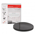 BIOPLAST® Color, 10 darabos csomag, fekete, Ø 125 mm, Stärke 3 mm