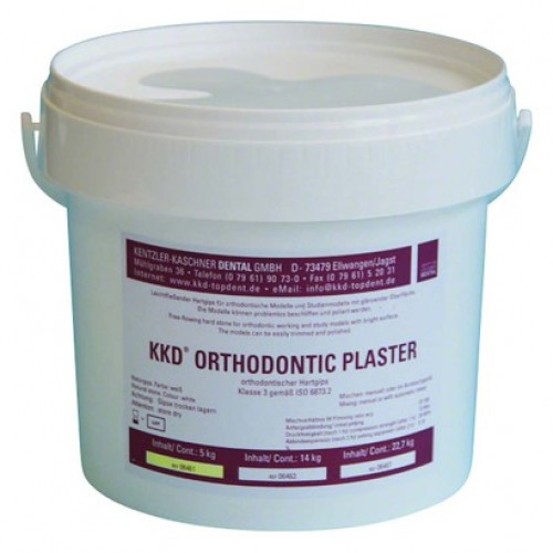 KKD® Orthodontic Plaster Eimer 5 kg Gips