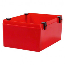 Labor-Container, 1 darab, Container Unterteil piros, Größe 2