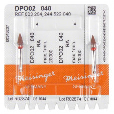 Diamantpolierer DPO02/05 Packung 2 darab, orange ISO 040, RA