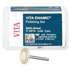 VITA ENAMIC® Polishing szett, Packung 3 Hochglanzpolierer grau, Brush, VI-EB14f