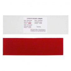 Utility Wax Strips, (280 x 4,8 mm), Többfunkciós viasz, Rudak, piros, kerek, 4,8 mm, 60 darab