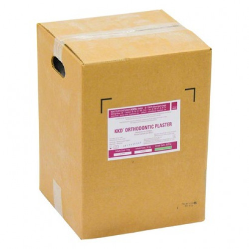 KKD® Fogszabályozós Gipsz - karton 22,7 kg gipsz szuper-fehér