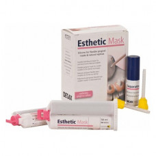 Esthetic Mask Packung 2 x 50 ml Kartuschen, 10 Mischkanülen gelb, 15 ml Pumpspray