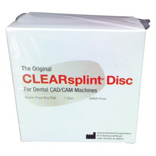 CLEARsplint® Disc - Packung 3 Stück, 98 x 20 mm, mit Schulter