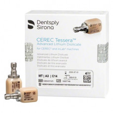 CEREC Tessera™ - Nachfüllpackung 4 Stück Größe C14, A3 MT
