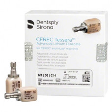 CEREC Tessera™ - Nachfüllpackung 4 Stück Größe C14, D2 MT