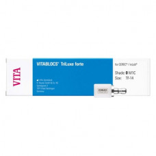 VITABLOCS® TriLuxe forte - Packung 5 Stück for CEREC/inLab Größe TF-14, 0M1C