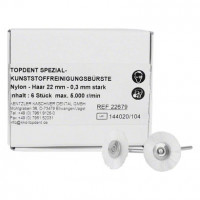 TOPDENT nylon kefe - Pack 6 db Ø 22 mm