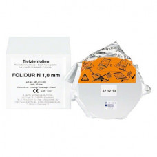 Folidur (N) (1,0 x 120 mm), Mélyhúzó fólia, tiszta, 20 darab