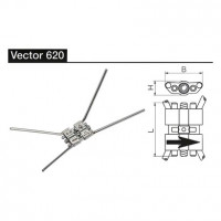 Vector (620), Palatum tágító csavar, 620, 1 darab