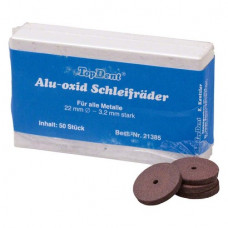 TOPDENT® Alu-oxid-Schleifräder Packung 50 darab, braun, mittel