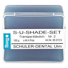 S-U-Shade-Set, 100-as csomag, g Dose transpa-bläulich