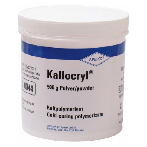 Kallocryl A-II, Fogsor-műanyag, rózsaszín, 500 g, 1 darab