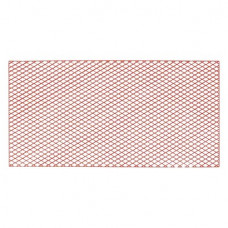 Viaszrács (E), (150 x 75 mm), piros, 10 darab