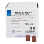 Allround Abrasive Cup (medium) (15 x 10 mm ¦ 150 µm), Csiszolókő, közepes, kerek, 50 darab