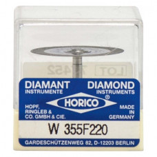 Gyémántkorong (911) (Superdiaflex), Könyökdarab (CA, Ø 2,35 mm, ISO 204, 22 mm) ISO 220 ISO-Forma 355, extra finom, Gyémánt - Fém, 150 µm (0,15 mm), 1 darab