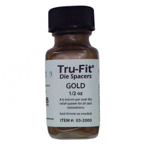 Tru-Fit, Csonklakk, Fiola, aranyszínu, 15 ml, 1 darab