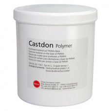 Castdon, Fogsor-műanyag, rózsaszín, átlátszó, 1,2 kg, 1 darab