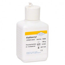 Kallocryl CPGM (W), Fogsor-műanyag, fehér, 100 g, 1 darab