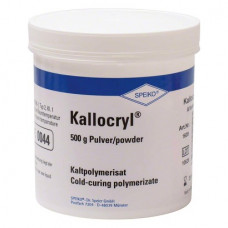 Kallocryl AF, Fogsor-műanyag, színtelen, 500 g, 1 darab