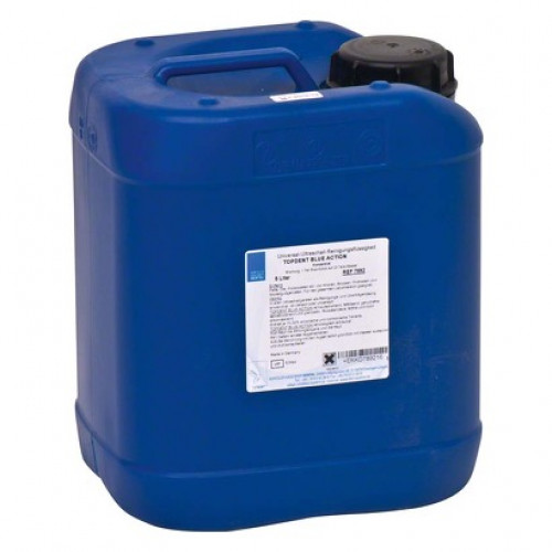 Blue Action, Tisztító-oldat (műszerek), Kanna, ultrahangos tisztításra alkalmas, Koncentrátum, 5% (50 ml, L), 1 darab