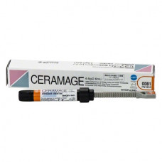 Ceramage (Opaque Dentin) (B1), Leplezőanyagok, fecskendő, biokompatibilis, polírozható, Mikrohybrid-kompozit, 73 súly %, 1 darab
