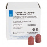 Allround Abrasive Cup (big) (19 x 13 mm ¦ 80 µm), Csiszolókő, durva, kerek, 50 darab