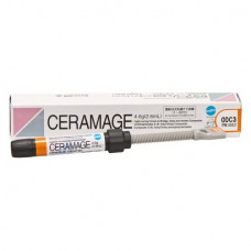 Ceramage (Opaque Dentin) (C3), Leplezőanyagok, fecskendő, biokompatibilis, polírozható, Mikrohybrid-kompozit, 73 súly %, 1 darab