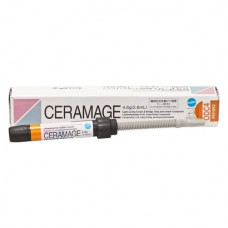 Ceramage (Opaque Dentin) (C4), Leplezőanyagok, fecskendő, biokompatibilis, polírozható, Mikrohybrid-kompozit, 73 súly %, 1 darab