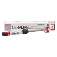 Ceramage (Dentin) (A1), Leplezőanyagok, fecskendő, biokompatibilis, polírozható, Mikrohybrid-kompozit, 73 súly %, 1 darab