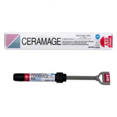 Ceramage (Dentin) (A4), Leplezőanyagok, fecskendő, biokompatibilis, polírozható, Mikrohybrid-kompozit, 73 súly %, 1 darab