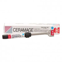 Ceramage (Dentin) (B1), Leplezőanyagok, fecskendő, biokompatibilis, polírozható, Mikrohybrid-kompozit, 73 súly %, 1 darab