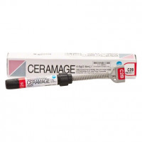 Ceramage (Dentin) (C2), Leplezőanyagok, fecskendő, biokompatibilis, polírozható, Mikrohybrid-kompozit, 73 súly %, 1 darab