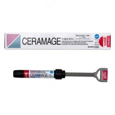 Ceramage (Dentin Root) (A), Leplezőanyagok, fecskendő, biokompatibilis, polírozható, Mikrohybrid-kompozit, 73 súly %, 1 darab
