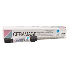 Ceramage (Cervical Translucent) (A), Leplezőanyagok, fecskendő, biokompatibilis, polírozható, Mikrohybrid-kompozit, 73 súly %, 1 darab