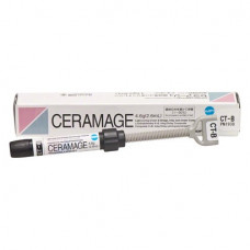 Ceramage (Cervical Translucent) (B), Leplezőanyagok, fecskendő, biokompatibilis, polírozható, Mikrohybrid-kompozit, 73 súly %, 1 darab