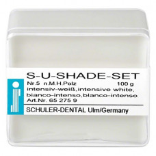 S-U-Shade-Set, 100-as csomag, g Dose intensiv-fehér