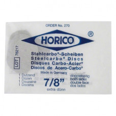 Stahlcarbo®-Scheiben Packung 12 darab, Ø 22 mm, Stärke 0,25 mm, doppelseitig