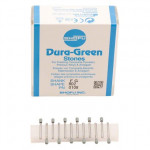 Dura Green (RD2) (ISO 24) Medium, Polírozó, Turbina (FG, Ø 1,6 mm, ISO 314) ISO 24 Körte, ISO-Forma 243, Szilíciumkarbid, 12 darab