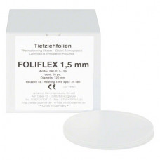 Foliflex Packung 50 darab, transparent, Ø 120 mm, Stärke 1,5 mm