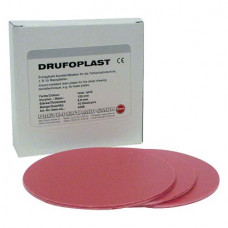 Drufoplast (2,0 x 120 mm), Mélyhúzó fólia, rózsaszín, kerek, 15 darab