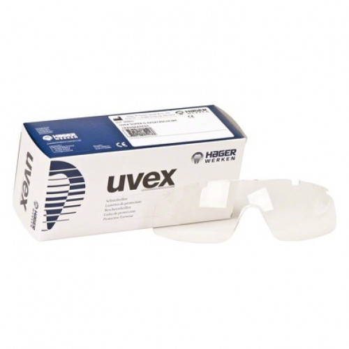 uvex (Super G), Tartalék korong, színtelen, 1 darab