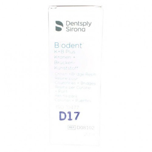 Biodent K+B Plus (Dentin) (17), Leplezőanyagok, Fiola, 20 g, 1 darab