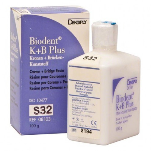 Biodent K+B Plus (Enamel) (32), Leplezőanyagok, Fiola, 100 g, 1 darab
