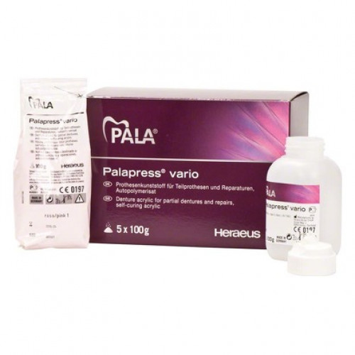 Palapress (Vario), Fogsor-műanyag, rózsaszín, 500 g, 1 darab