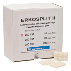 Erkosplit II - Esplits, Egyszerhasználatos termék, sárga, 100 darab